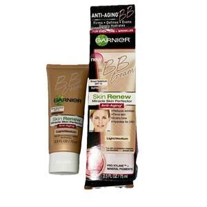 Garnier Anti Aging BB Cream Skin Renew Light Medium For Even Tone + Wrinkles